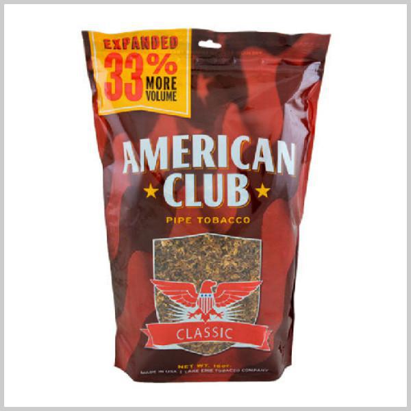 American Club Expanded Pipe Tobacco 1 lb (16oz)