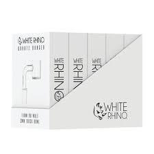 White Rhino Flat Top Quartz Banger With Clear Joint (2MM Thick)