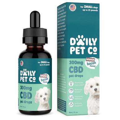 Daily Pet CO. Full Spectrum 300MG CBD Pet Drops 30ML