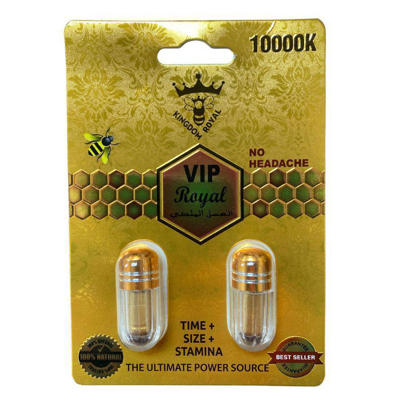 Vip Royal Honey 10000K Capsules  2 CT