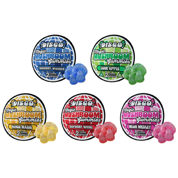 Disco Magic Mushroom Gummies 2pk