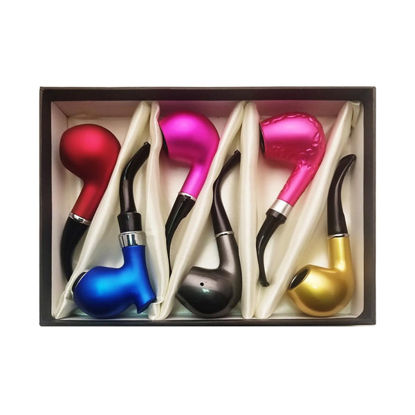 Nirvana Neon Wood Look Pipe Set - Assorted Colors  [30456]