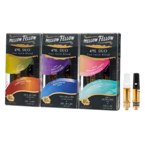 Mellow Fellow Live Resin Duo Cartridge 2 X 2gm