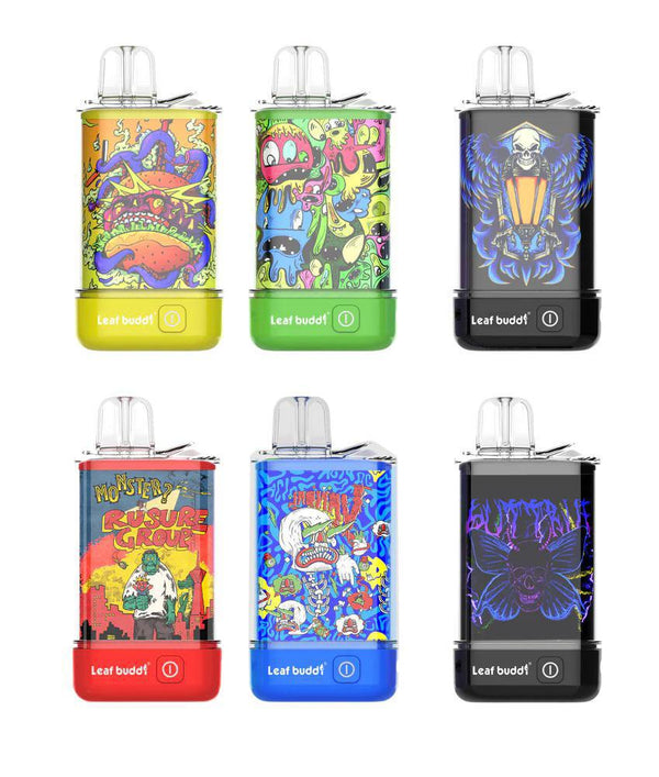 Leaf Buddi Aura Pro 650mAh 510 Concealable Cartridge VV Preheat Battery Fits Up to 2 Gram Carts