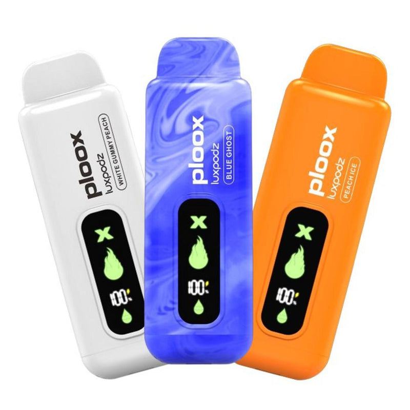 Zero % Ploox Portable Hookah Disposables | 0mg | 15,000 Puffs