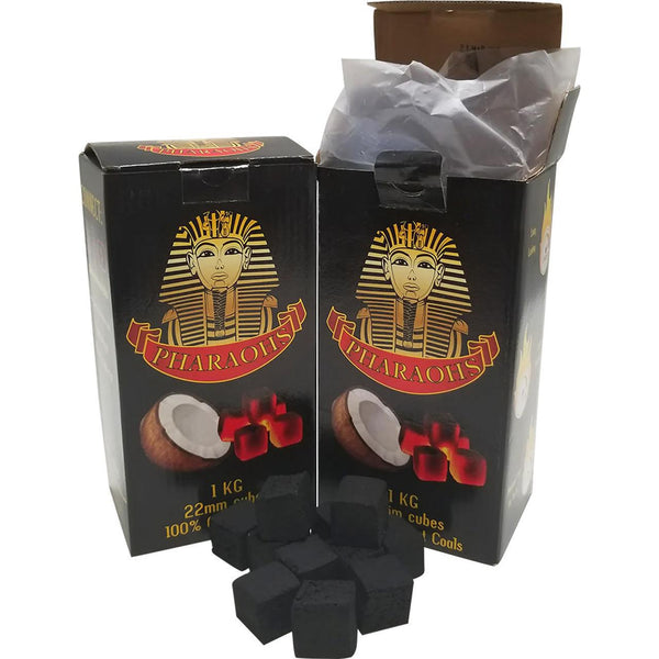 Pharaohs Coconut Charcoal Cubes - 1KG Box