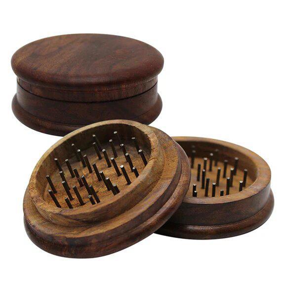 Wooden 2 Part 3.0" Grinder