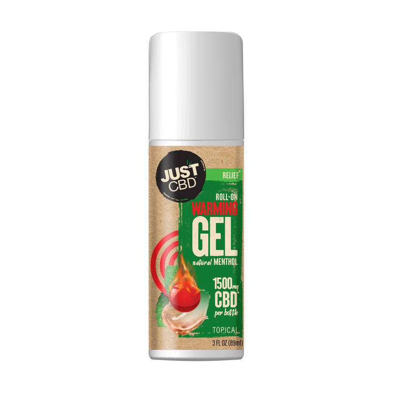 Just CBD Roll-On Warming Gel 1500mg 3oz