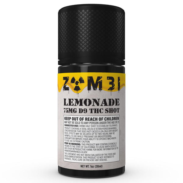 Zombi D9 Shots 75mg 30ml | Lemonade