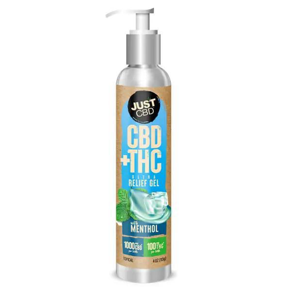 Just CBD Ultra Relief Gel 4oz | Menthol