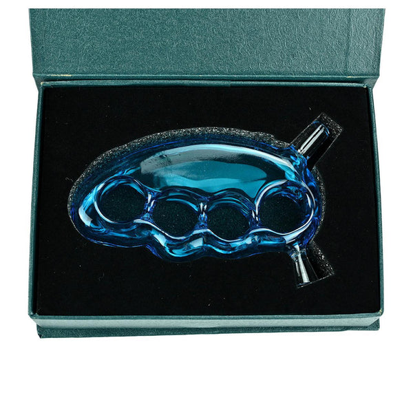 Dragon Glass Knuckle Pipe - Assorted Colors [DGE-264]