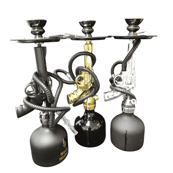 LUXOR REVOLVER HOOKAH | 1-HOSE | PHK-B | 28"