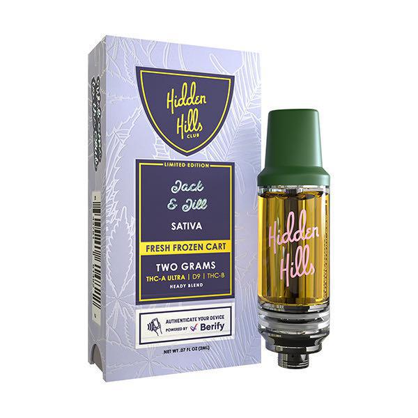 Hidden Hills Heady Blend Fresh Frozen Cartridge | 2g