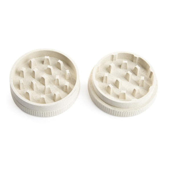 Space King Biodegradable Hemp Grinder - 3 Part - 63MM - Assorted Colors