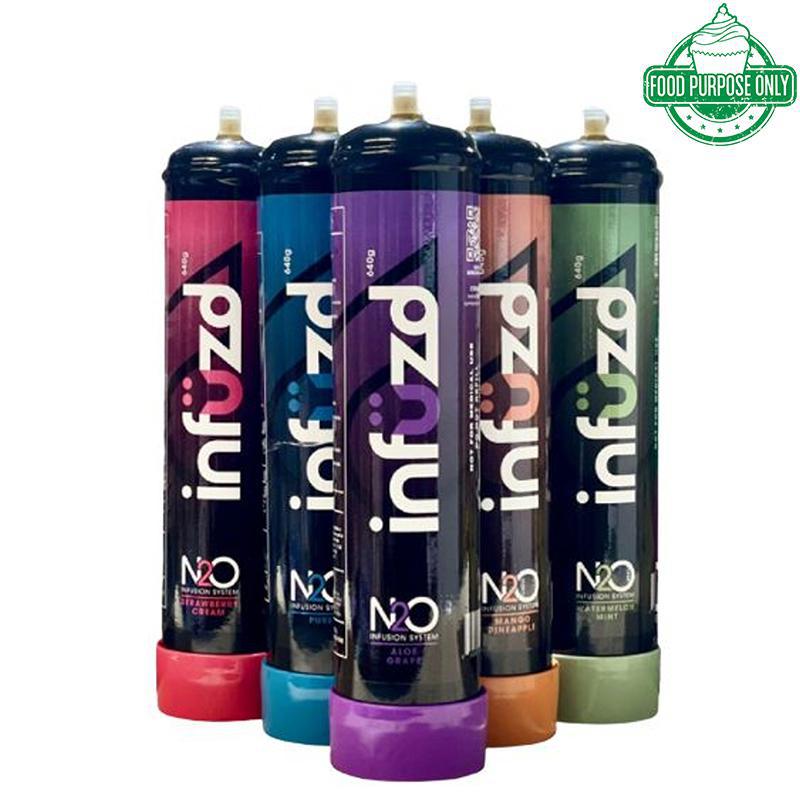 Infuzd 640g Nitrous Oxide N2O Charger Tank (1 Tank) [FOOD PURPOSES ONLY]