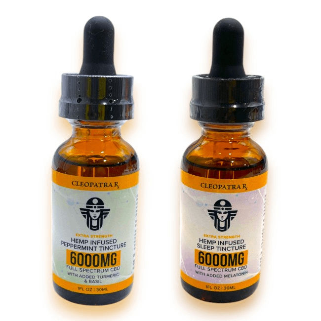 Cleopatra Hemp Infused CBD  Tincture  6000mg
