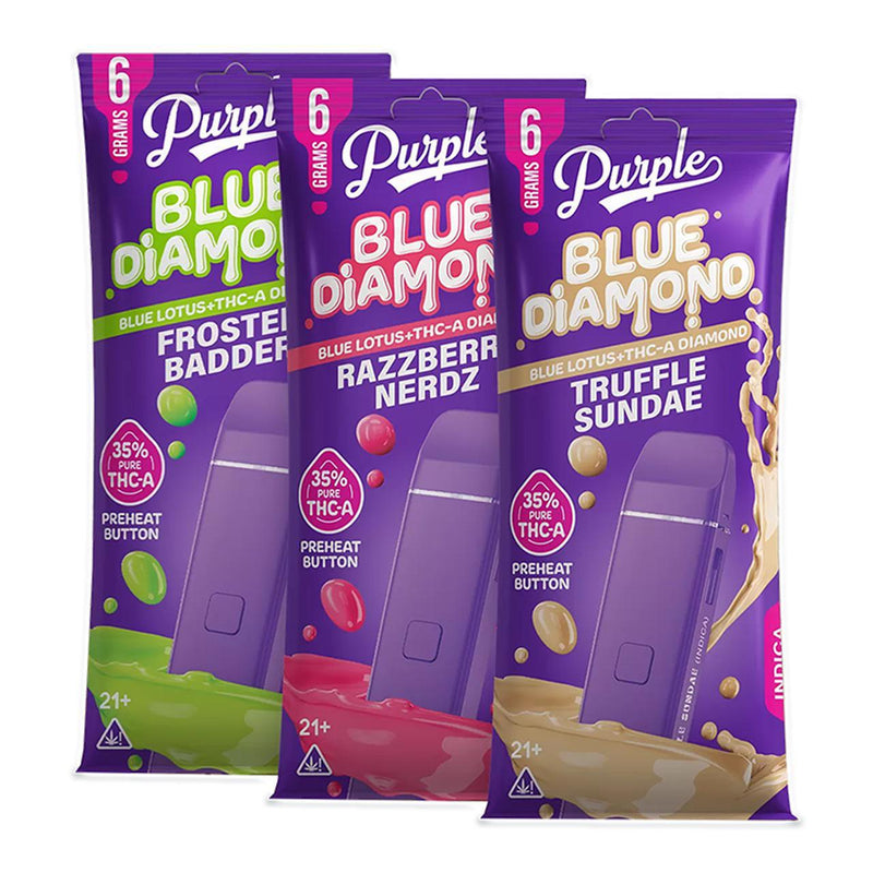 Purple Blue Diamond Disposable | 6g