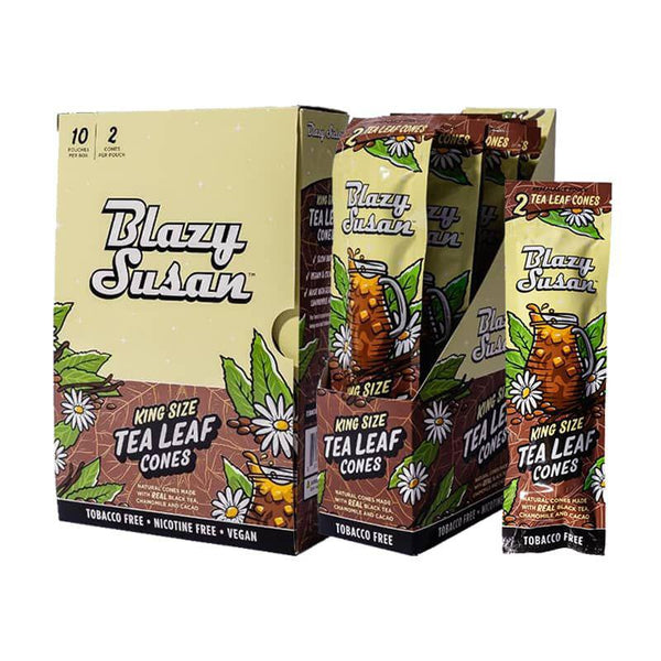 Blazy Susan Tea Leaf Cones