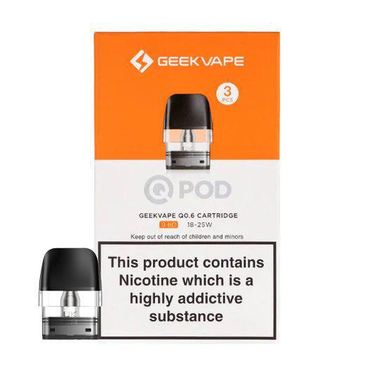 GeekVape Q Replacement Pod - Pack of 3