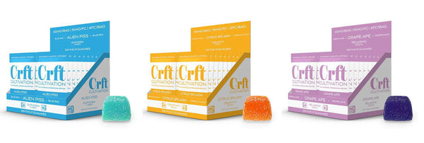 Crft Cultivation D9 Gummies 10mg 4ct