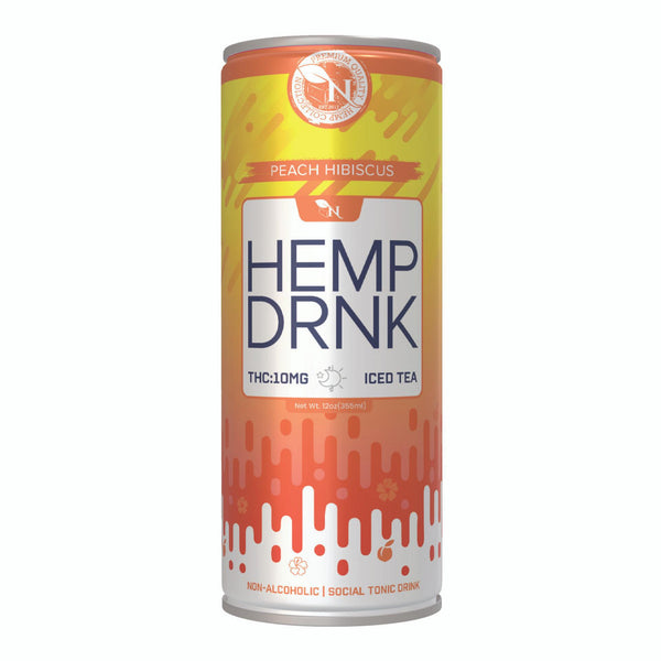 AGFN Hemp DRNK Iced Tea 12oz 24ct