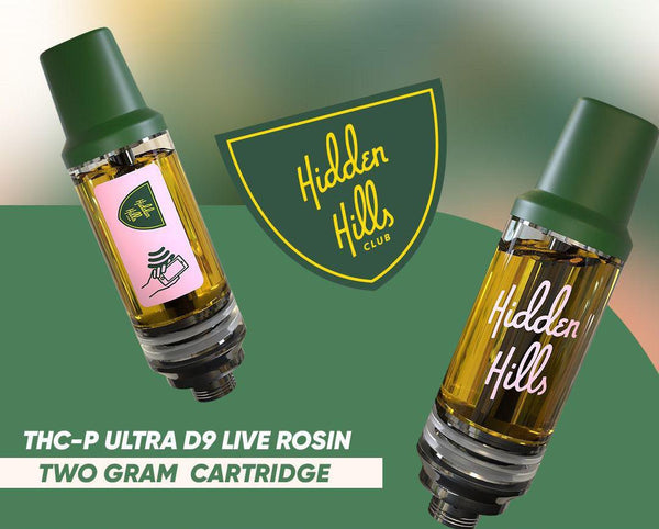 Hidden Hills Bussin Blend D9 and CBD-P Ultra Cartridge 2G