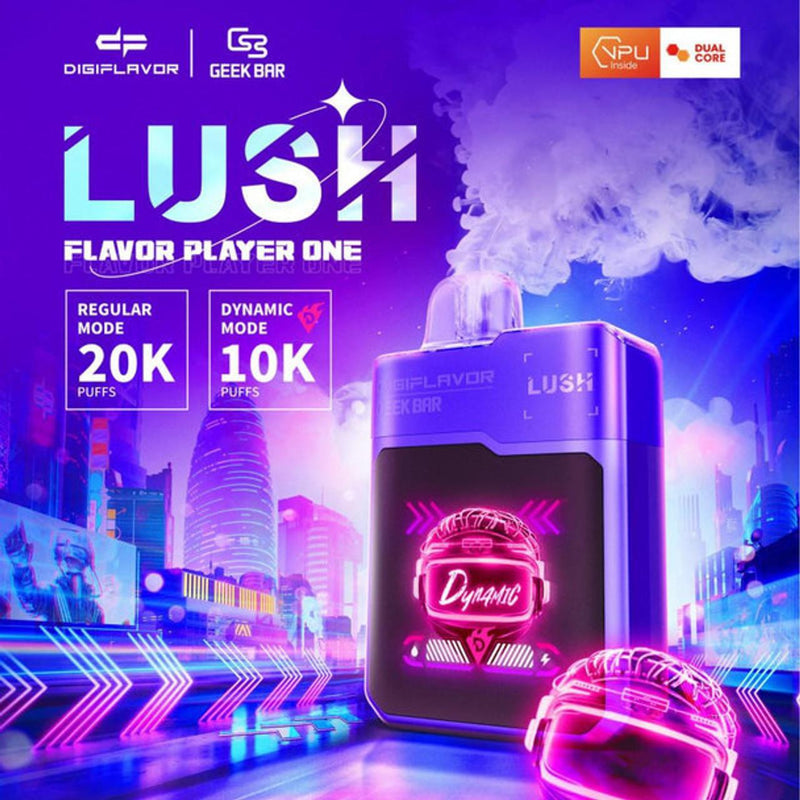 Geek Bar Lush x Digi Flavor Disposable | 20,000 Puffs