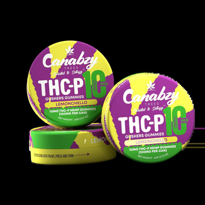 Canabzy CBD-P Gushers Gummies 35mg 10ct/pk