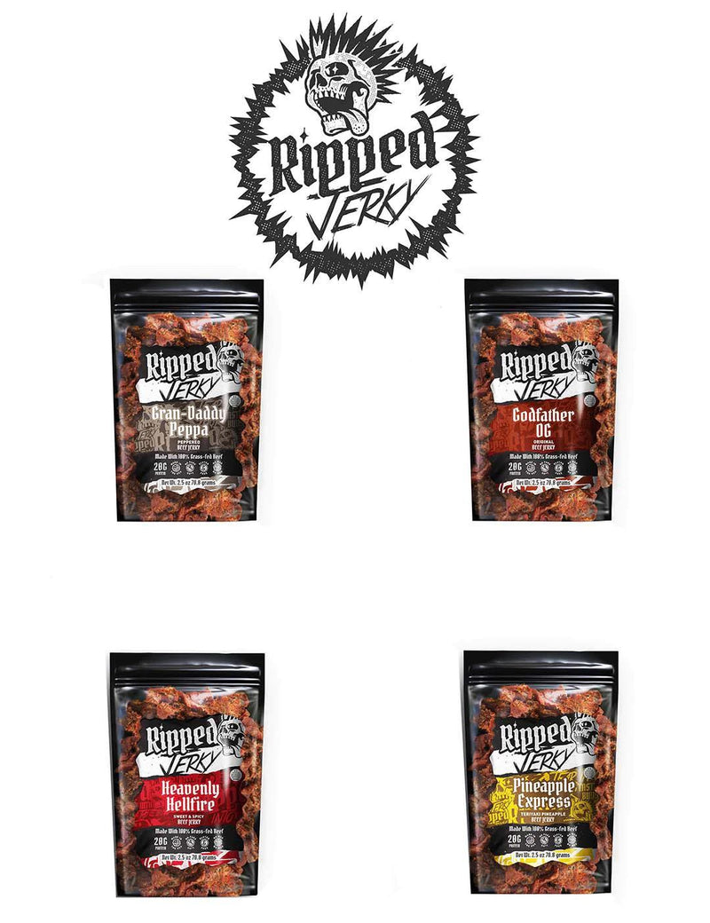 Ripped Jerky | Original Beef | Jerky 2.5oz Bag