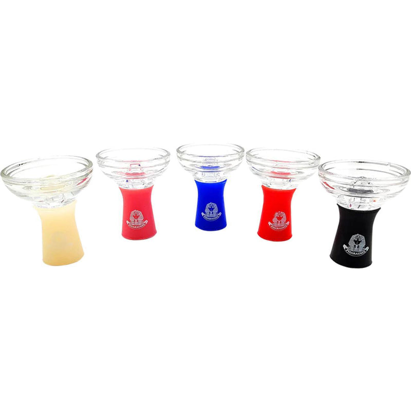 Pharaohs Hookah Glass/Silicone Flo- Bowl