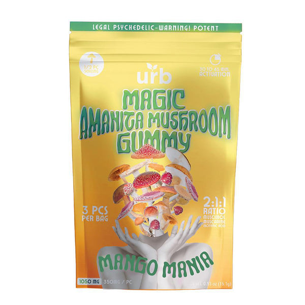 URB GUMMY MAGIC AMANITA MUSHROOM 1050MG 3CT