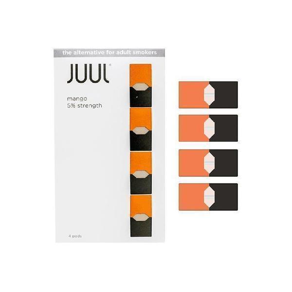 Juul Tobacco and Menthol Pre-filled Replacement 5% Nicotine Salt Pods - Pack of 4