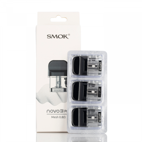 SMOK Novo 3 1.7ML Mesh 0.8ohm Pod - Pack Of 3