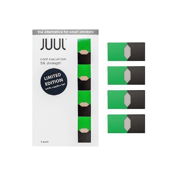 Juul Tobacco and Menthol Pre-filled Replacement 5% Nicotine Salt Pods - Pack of 4