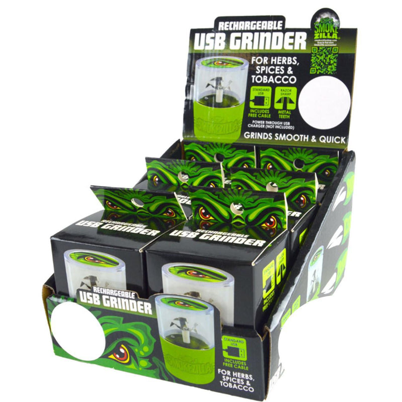 Smokezilla Electric Grinder USB Rechargeable