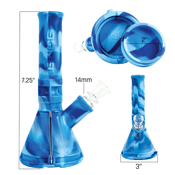 Eyce Platinum Cured Silicone Mini Beaker Water Pipe