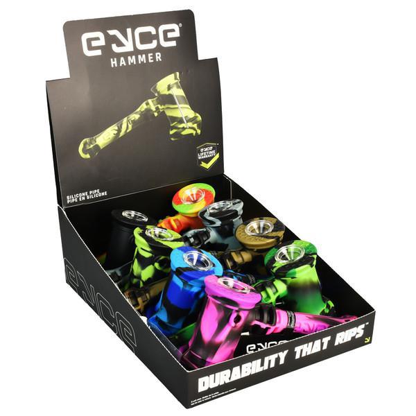 Eyce Silicone Hammer Bubbler Pipe Assorted Colors