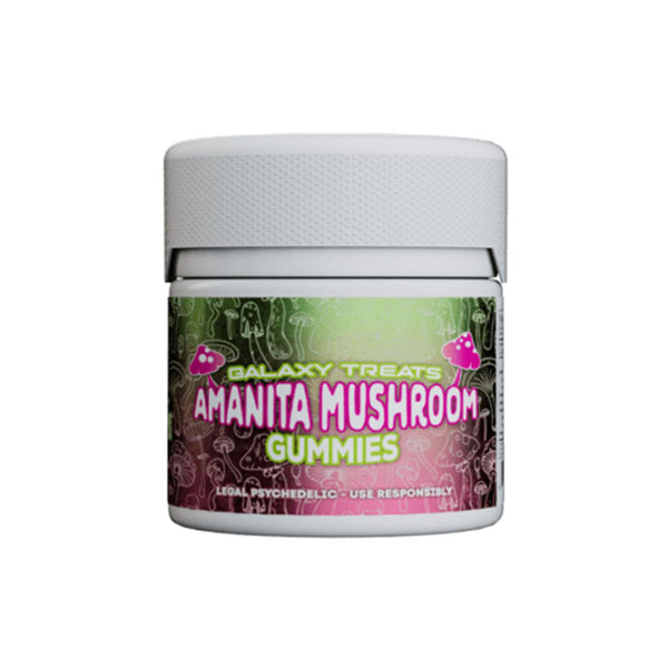 Galaxy Treats Amanita Mushrooms 1050MG Moon Shrooms Gummies - 3ct Jar