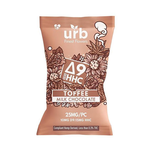 Urb D9 + HHC Single Serve Chocolate 25 MG