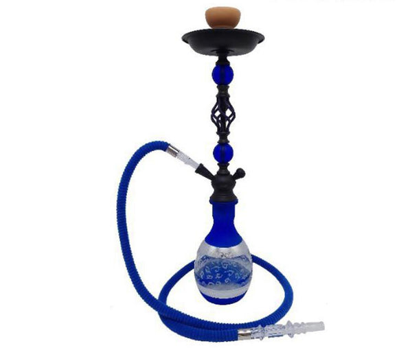 AGER Hookah SWF30 22 Inch Single Hose Hookah - Assorted Colors [GM-L2]