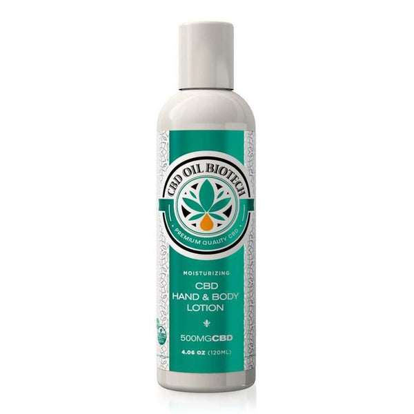 CBD Oil Biotech Hand & Body Lotion - 500mg