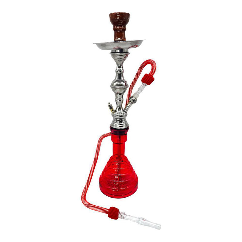 Adam Group 24 in Steel Single Hose Hookah