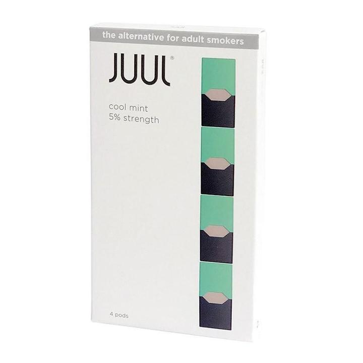 Juul Tobacco and Menthol Pre-filled Replacement 5% Nicotine Salt Pods - Pack of 4